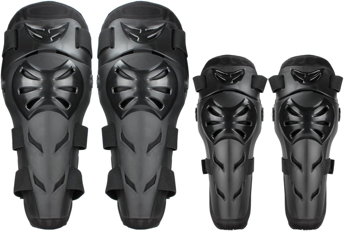 Knee Pads Motorcycle 4P Adult Knee/motorcycle elbow pads/Adjustable Knee Cap Pads Protector Elbow Armor for Motorcycle Cycling Racing