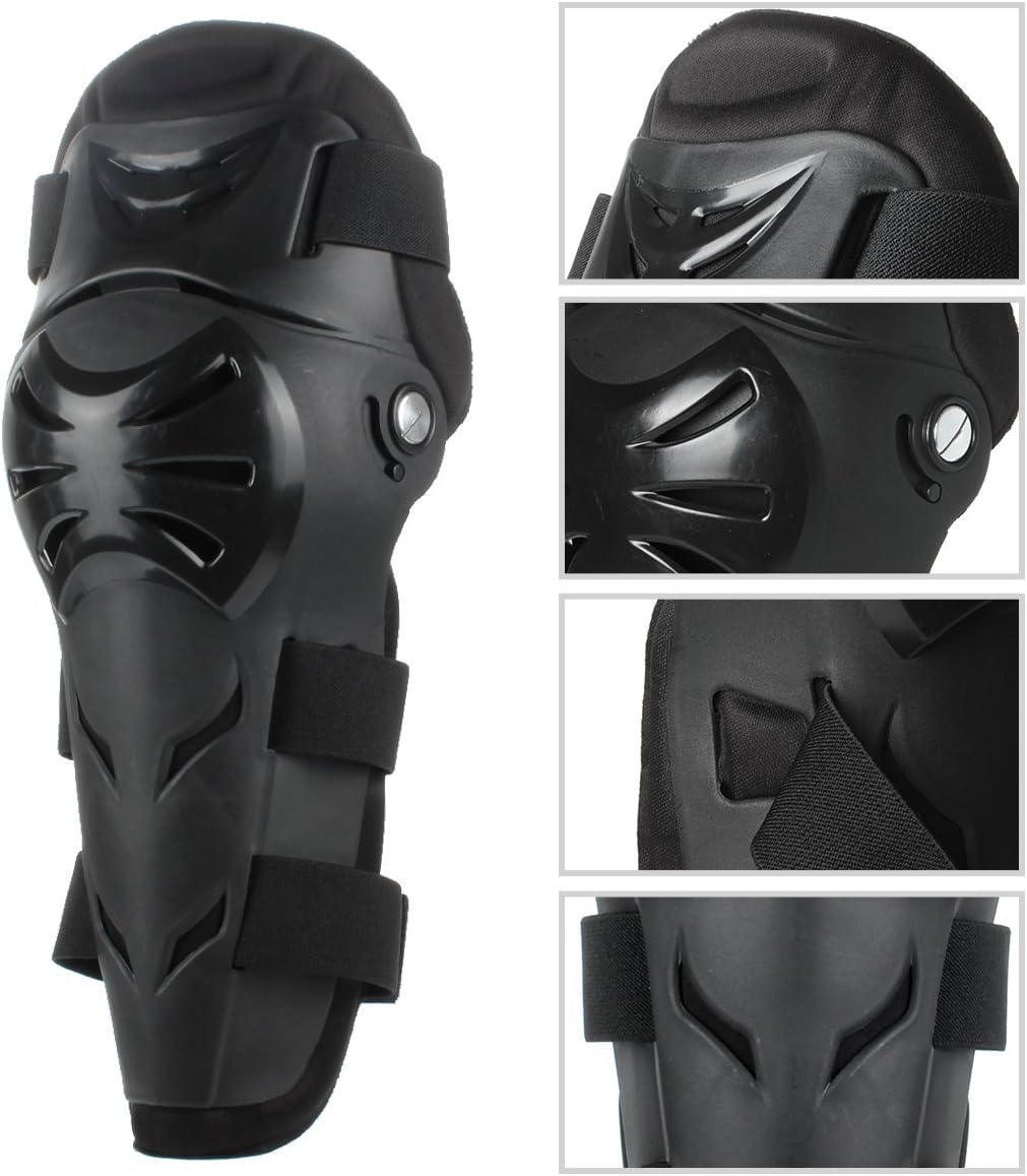 Knee Pads Motorcycle 4P Adult Knee/motorcycle elbow pads/Adjustable Knee Cap Pads Protector Elbow Armor for Motorcycle Cycling Racing Image 2