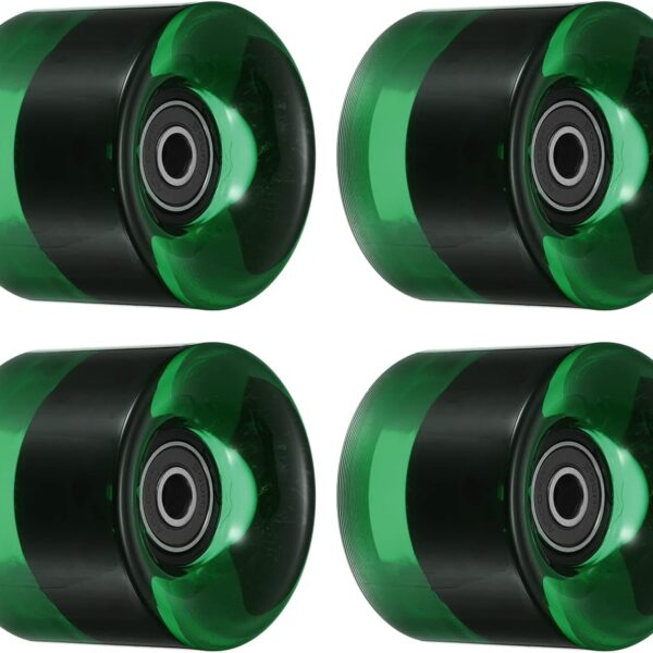 Longboard Wheels with Bearings , Street Wheels, for Skateboards Cruiser Wheel Replacement