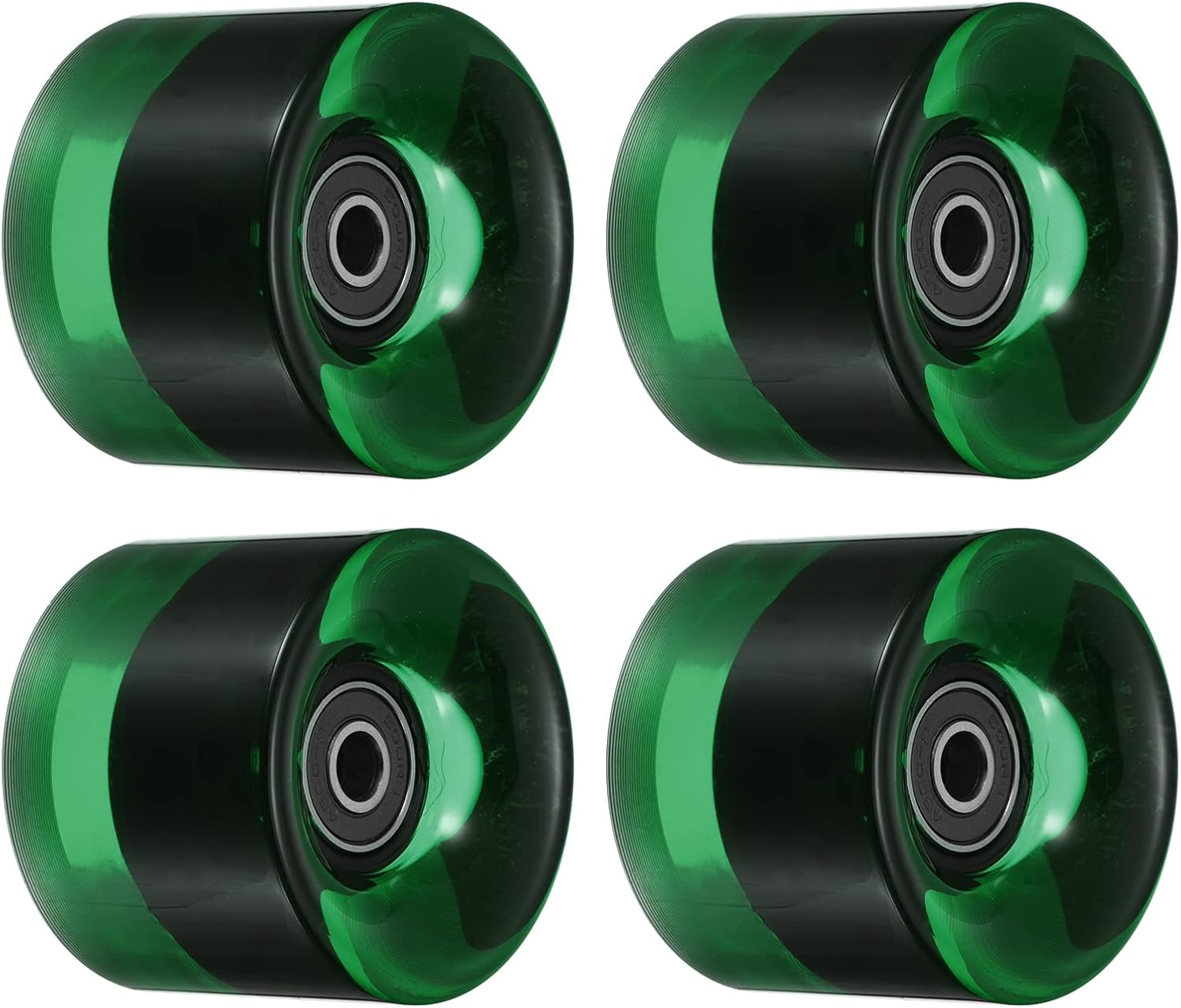 Longboard Wheels with Bearings , Street Wheels, for Skateboards Cruiser Wheel Replacement